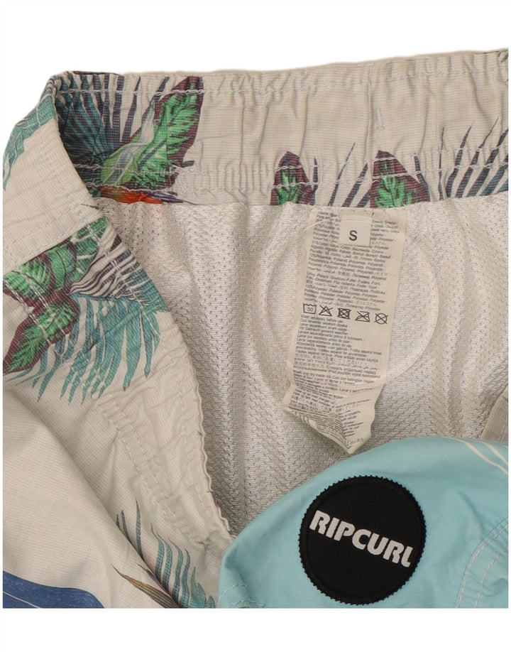Rip Curl Bañador con gráfico para hombre, talla pequeña, a rayas multicolores
