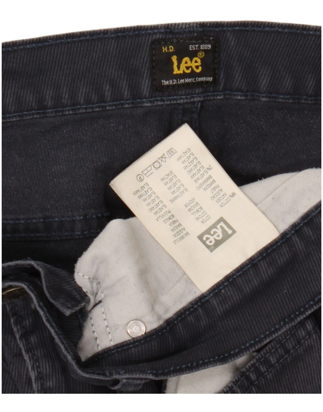 Lee Vaqueros Rectos Blake para Hombre W36 L30 Algodón Azul