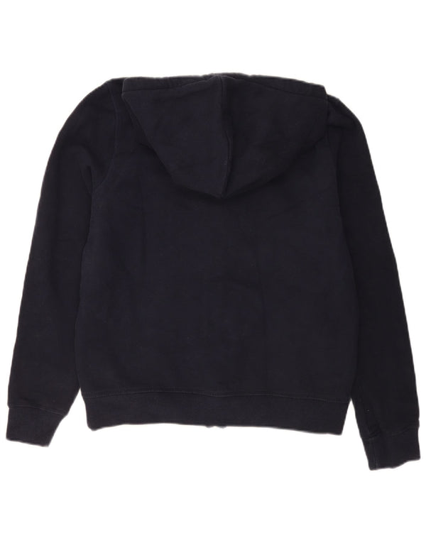 Jack Wills Suéter con capucha y cremallera de ajuste regular para mujer UK 42 Azul marino mediano