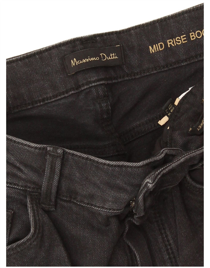 Massimo Dutti Vaqueros Bootcut De Tiro Medio Para Mujer EU 38 Small W28 L32 Gris
