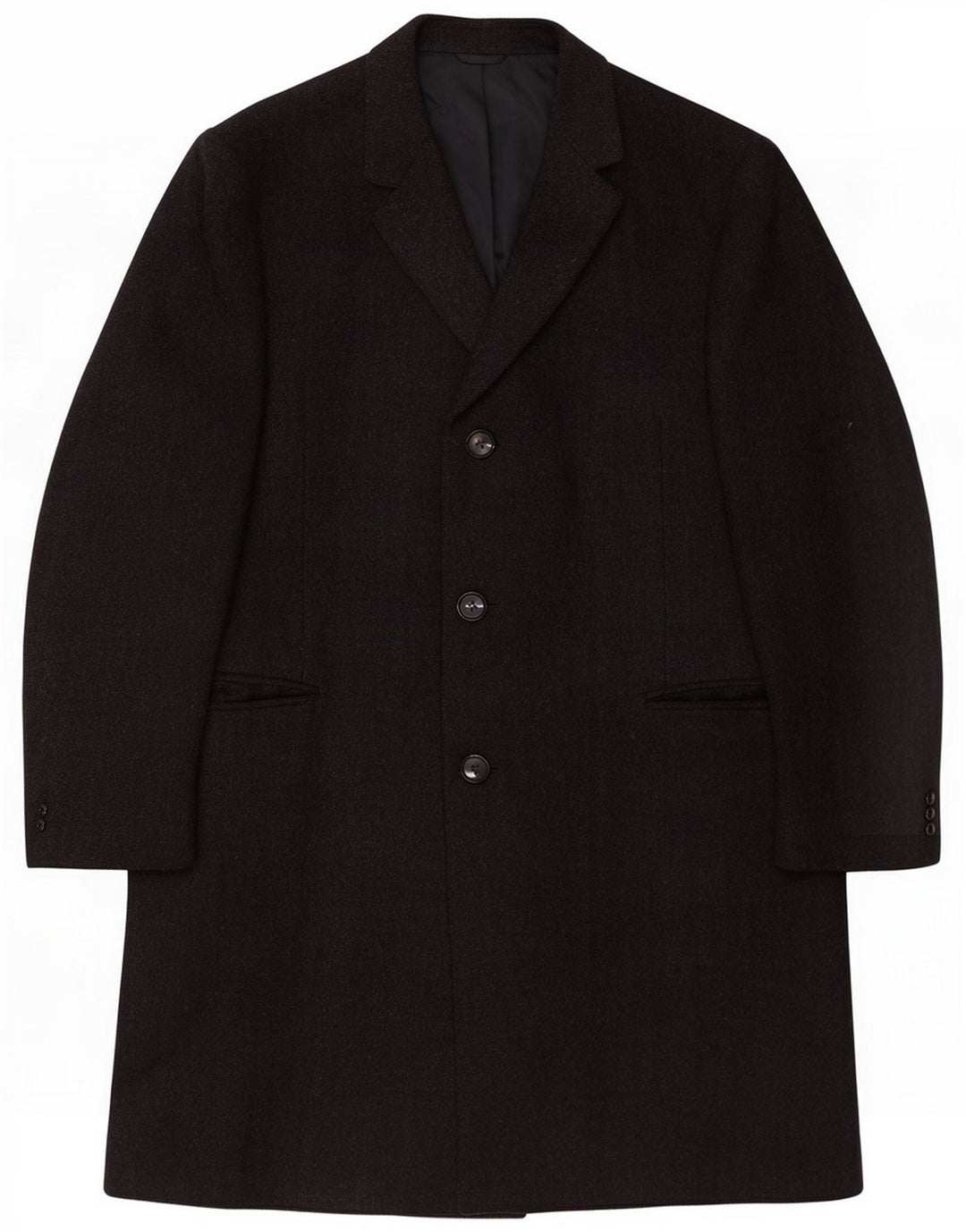 Lebole Abrigo para hombre UK 40 Large Black