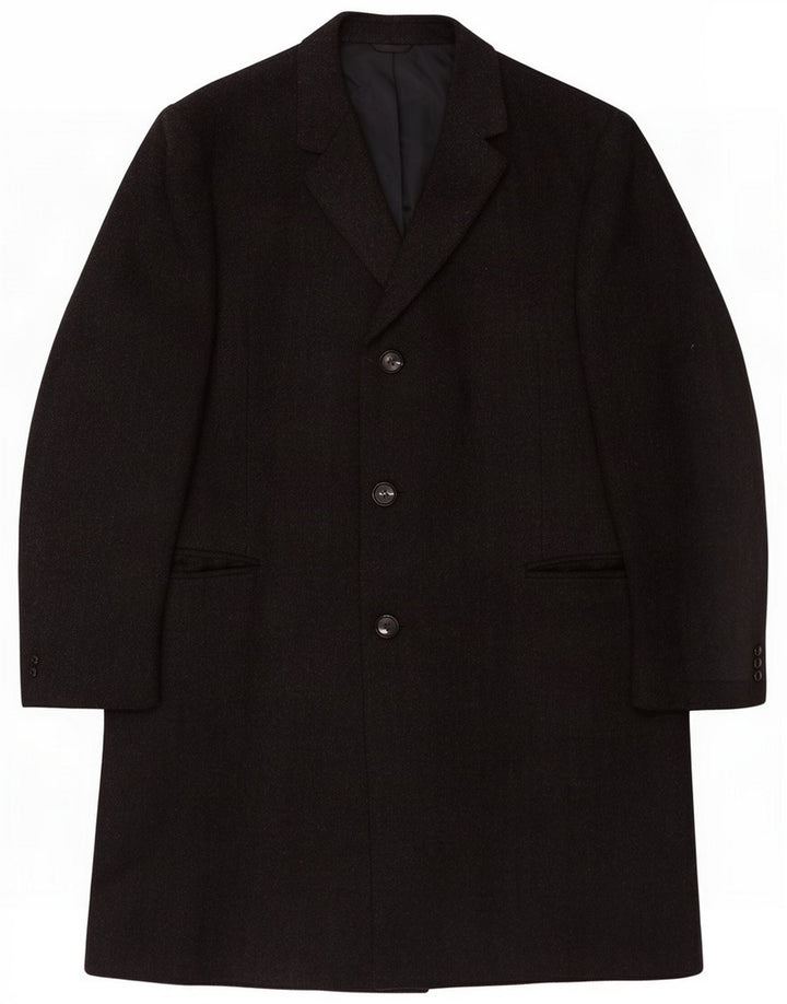 Lebole Abrigo para hombre UK 40 Large Black
