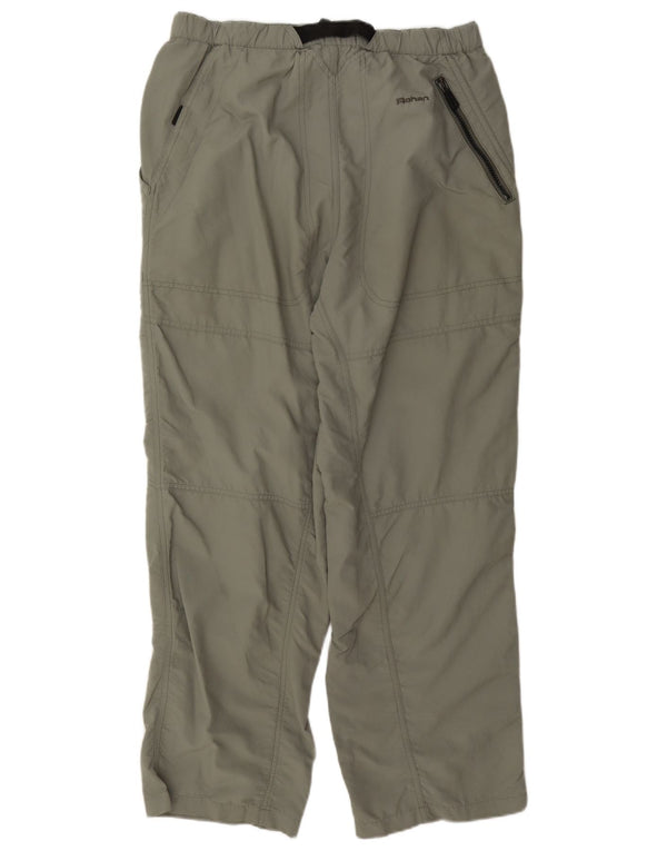 Rohan Hombre Pantalones Cargo Recto Impermeables Mediano W32 L29 Caqui