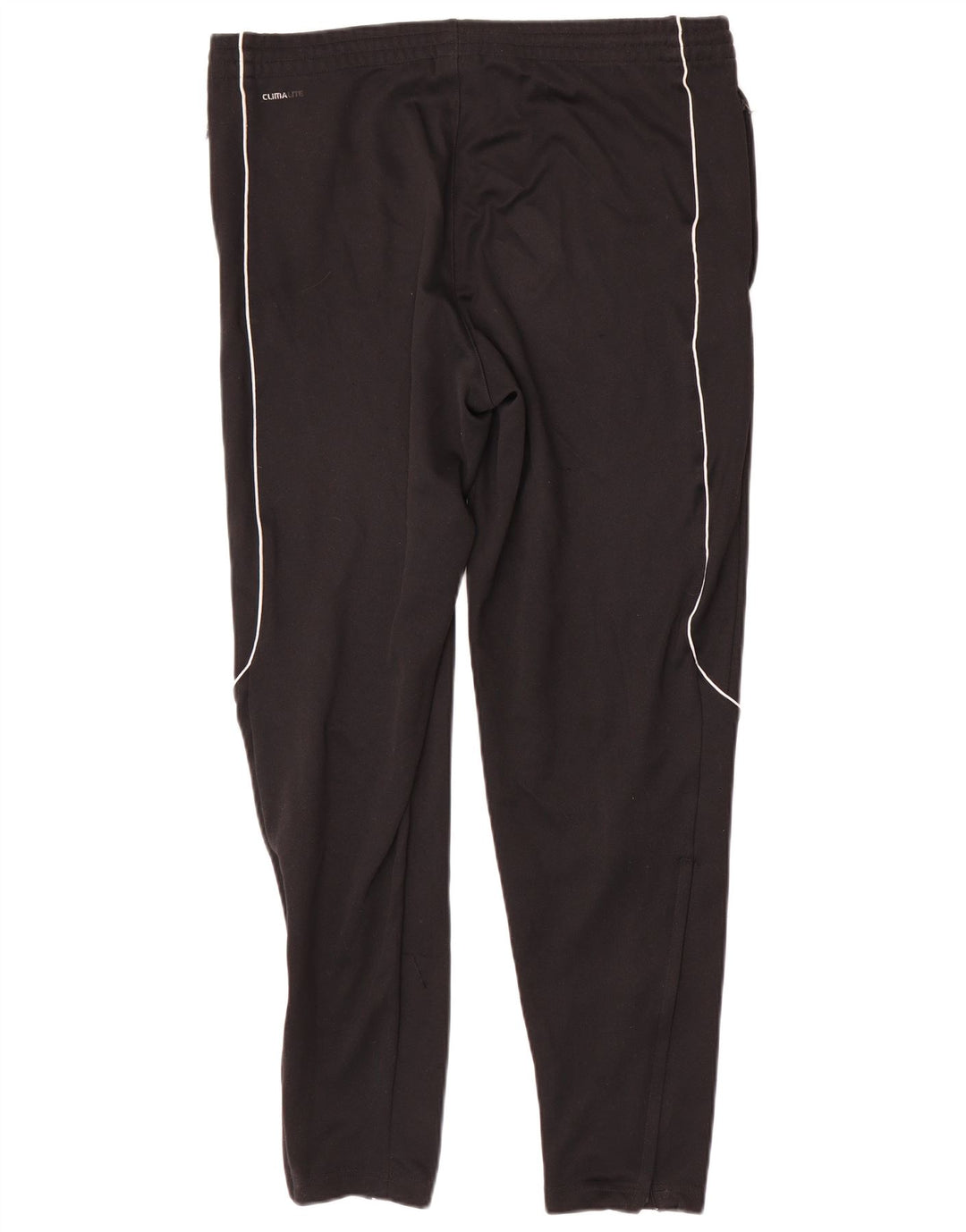 Adidas Hombre Climalite Pantalones De Chándal Mediano Negro Colorblock Poliéster
