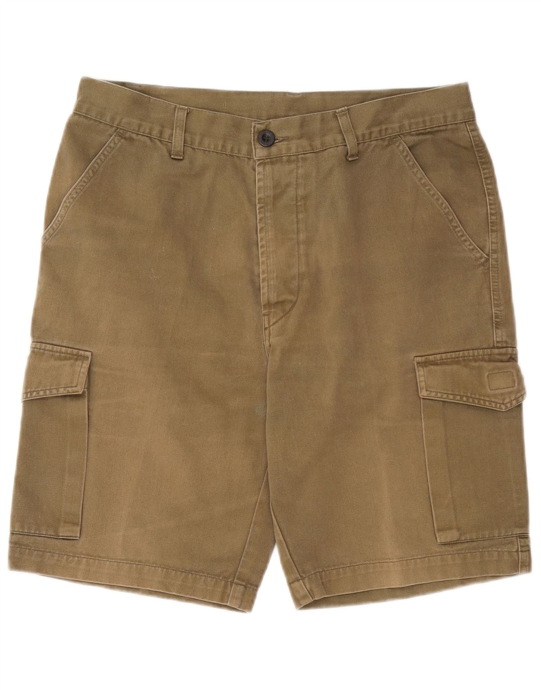Pantalones cortos tipo cargo Metropolitan para hombre W34 Algodón caqui grande