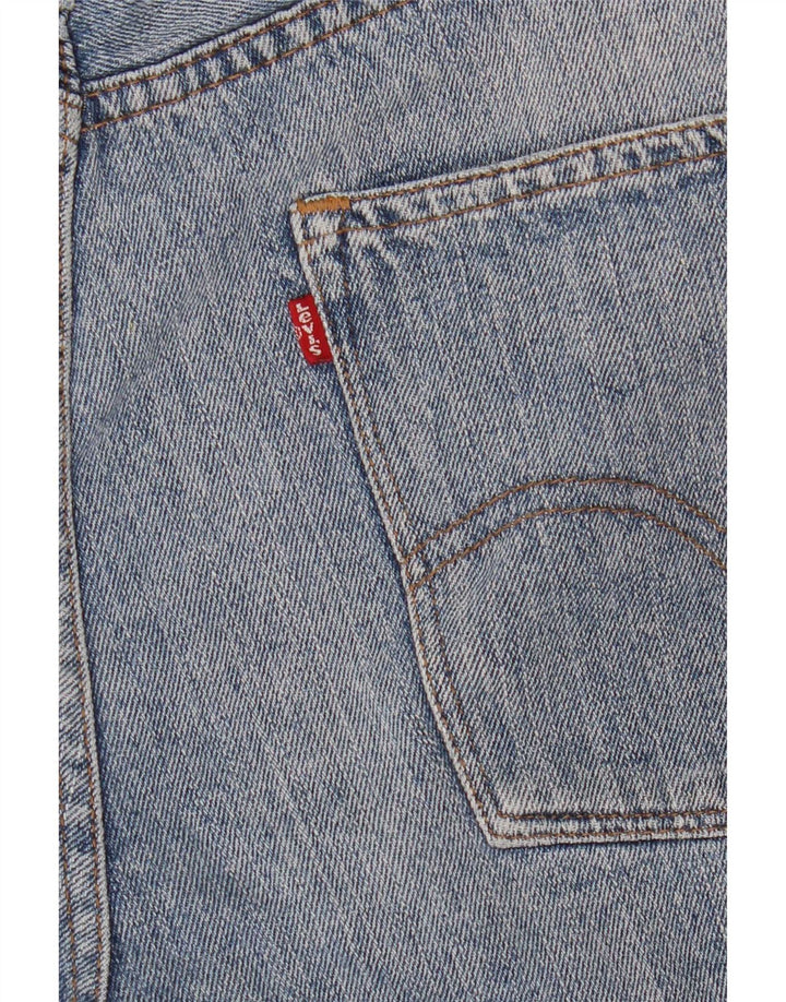 Levi's Shorts De Mezclilla Mujer W32 Large Algodón Azul