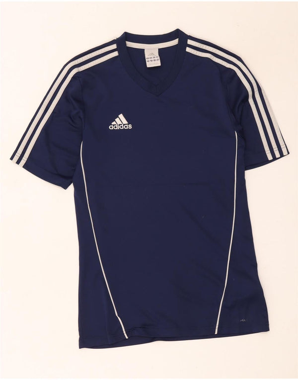 Adidas Hombre Camiseta Top Small Azul Marino Poliéster