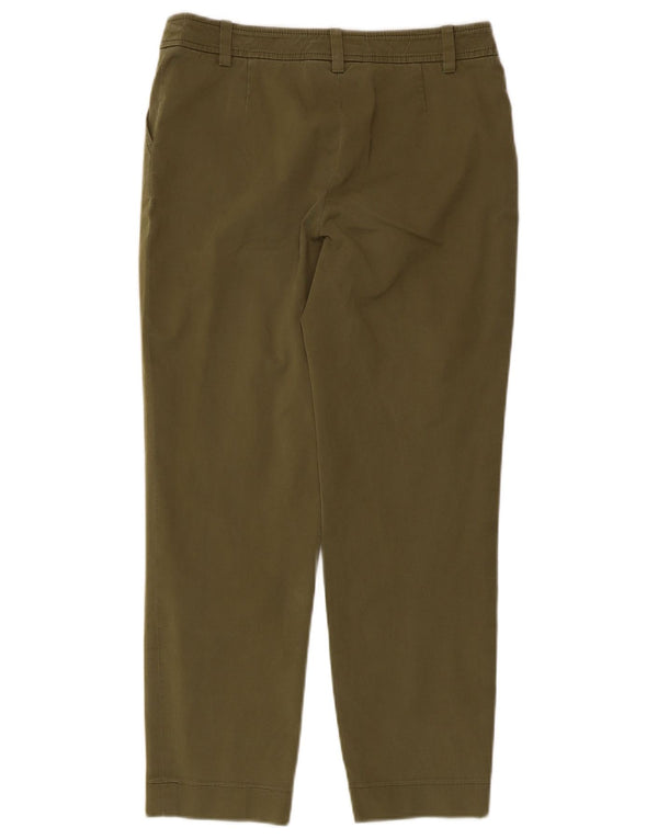 Luisa Spagnoli Pantalones cortos para mujer EU 40 Medium W28 L24 Caqui