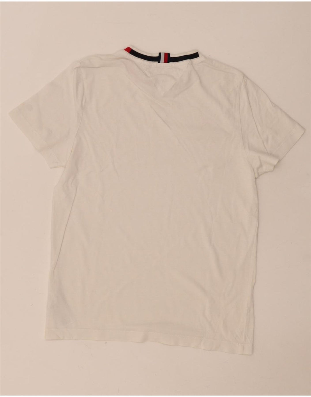 Camiseta Tommy Hilfiger Hombre Top XS Blanco Algodón