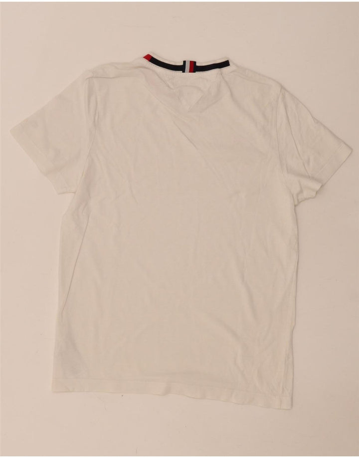 Camiseta Tommy Hilfiger Hombre Top XS Blanco Algodón