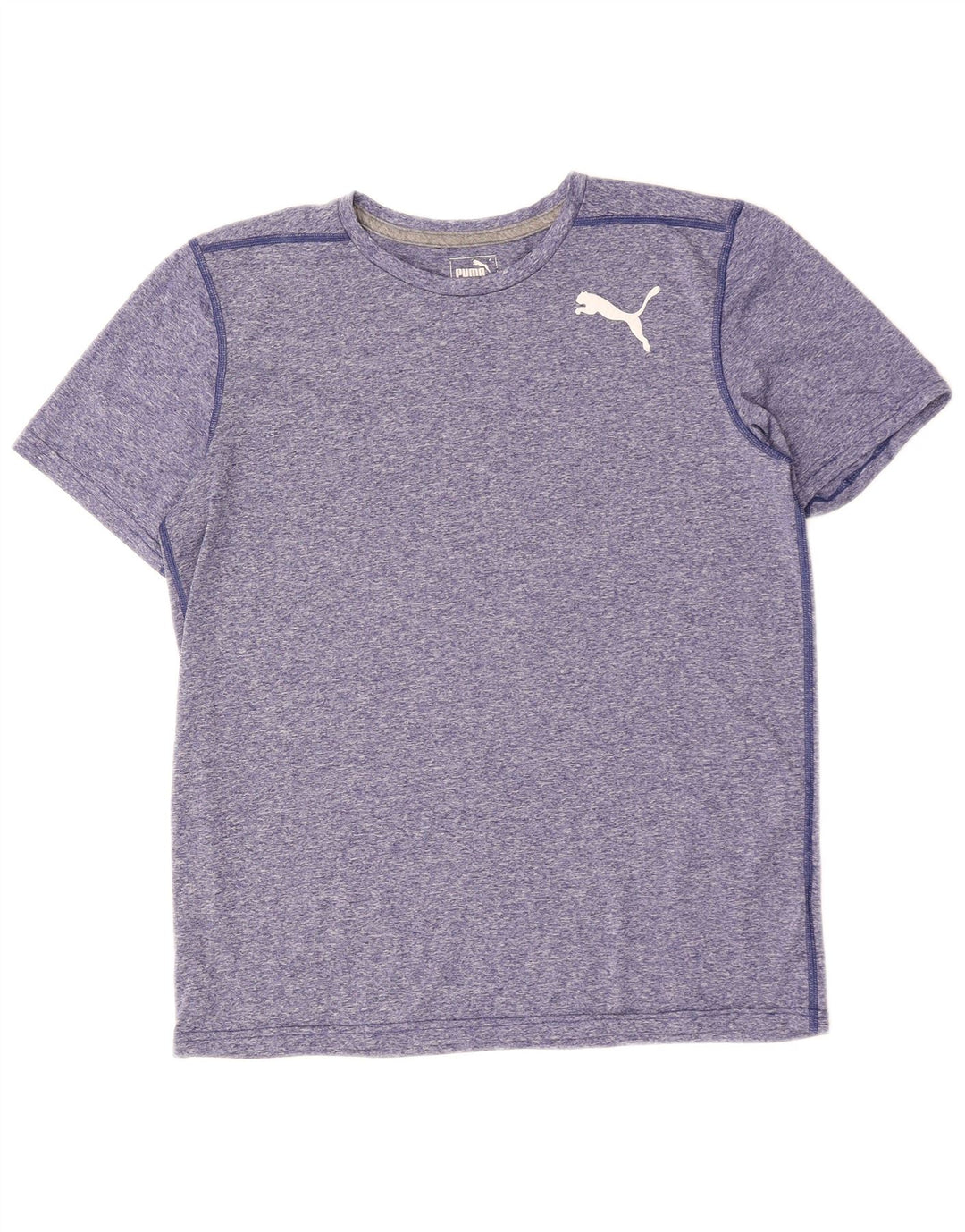 Camiseta PUMA para hombre Top Medium Blue Moteado
