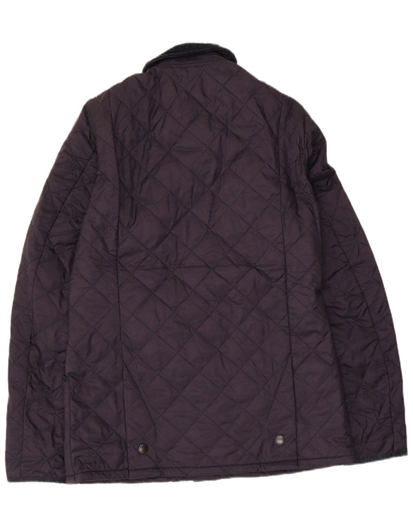 Barbour Chaqueta acolchada para hombre UK 36 Small Azul marino