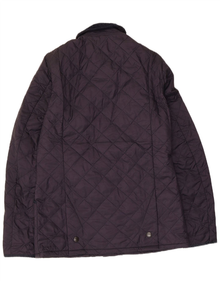 Barbour Chaqueta acolchada para hombre UK 36 Small Azul marino