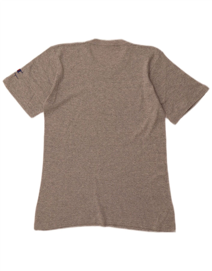 CHAMPION Camiseta Hombre Top Algodón Gris Medio