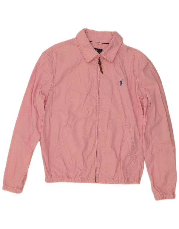Polo Ralph Lauren Chaqueta impermeable para mujer UK 38 Medium Pink