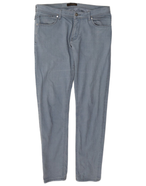 Zara Mens Slim Jeans EU 44 Grande W34 L32 Azul