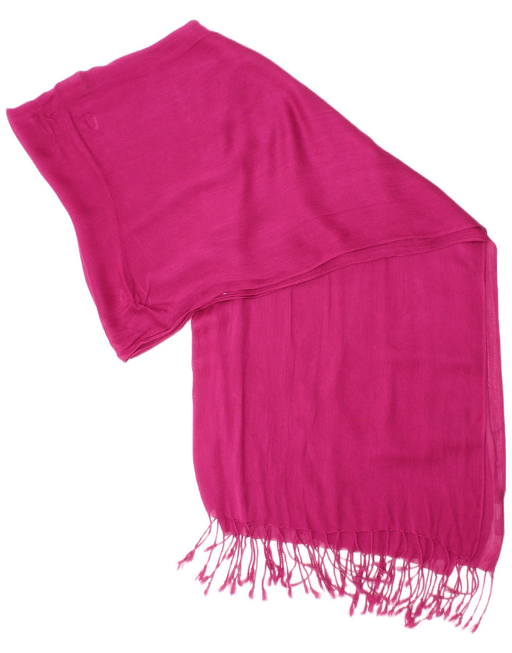 Laura Ashley Bufanda Rectángulo para Mujer Talla única Viscosa Rosa