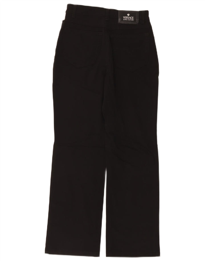 Versace Pantalones casual rectos W28 L29 Negro