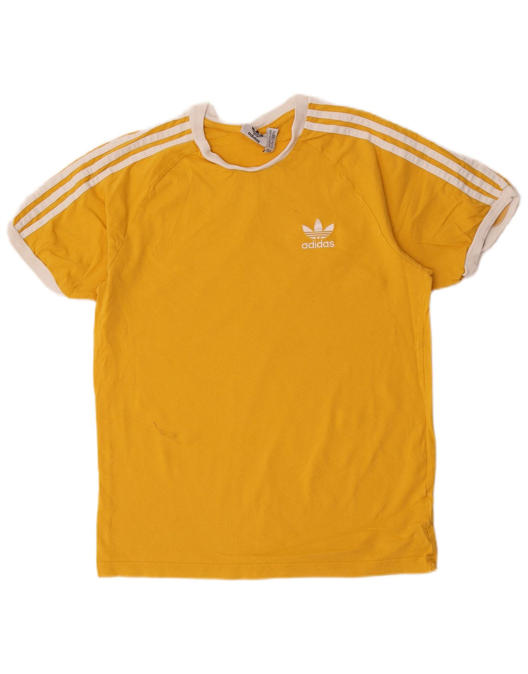 Camiseta Adidas Hombre Top Medium Amarillo Algodón