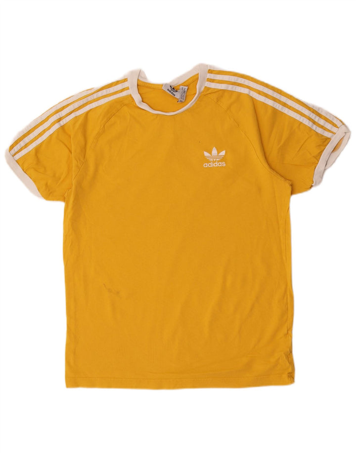 Camiseta Adidas Hombre Top Medium Amarillo Algodón