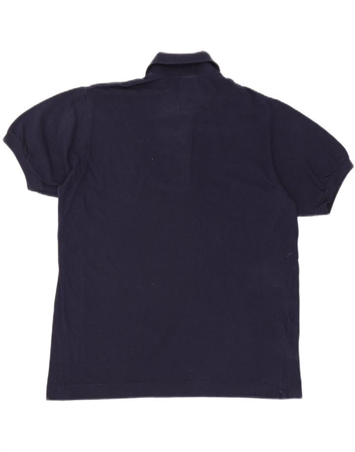 LACOSTE Polo para hombre talla 5 grande algodón azul marino