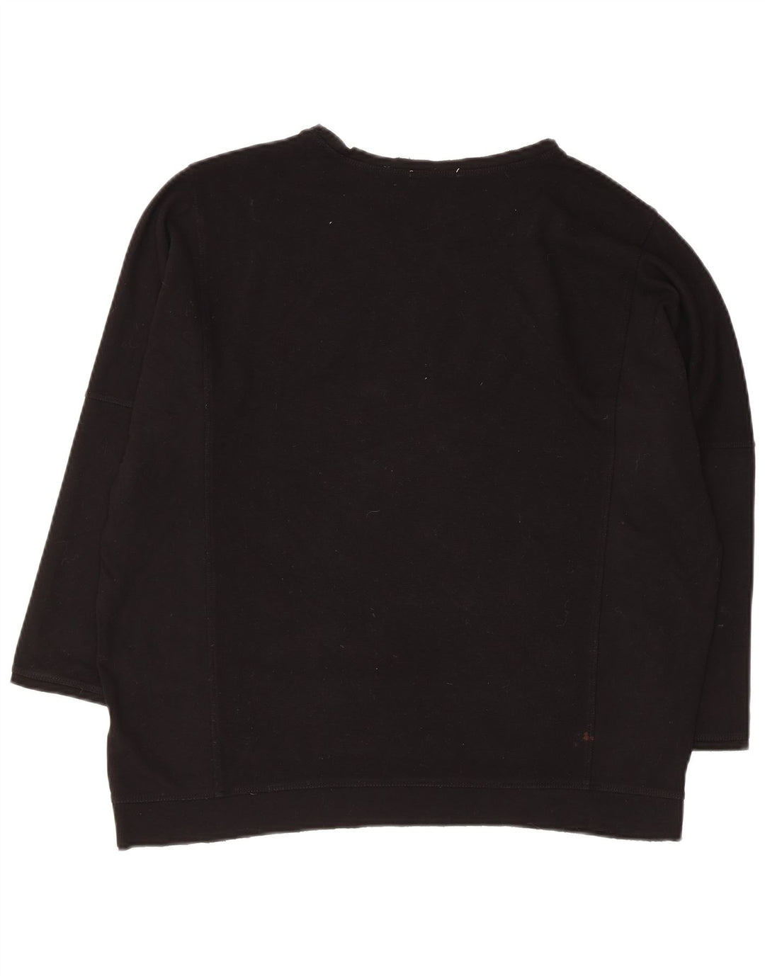 Zara Mujer Sudadera Oversize Jersey UK 10 Small Negro