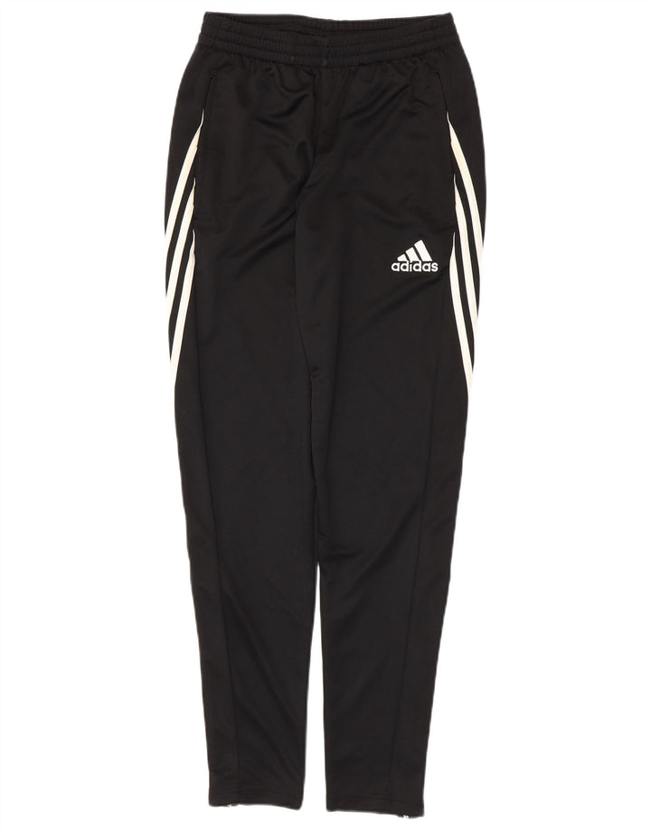 ADIDAS Hombre Climalite Chándal Pantalones Pequeños Poliéster Negro