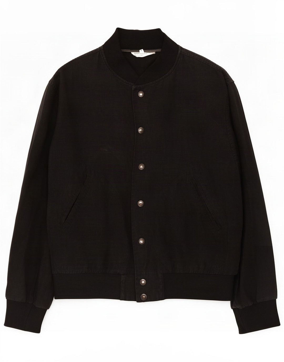 Chaqueta bomber con estampado Iceberg para hombre IT 48 Lino negro mediano