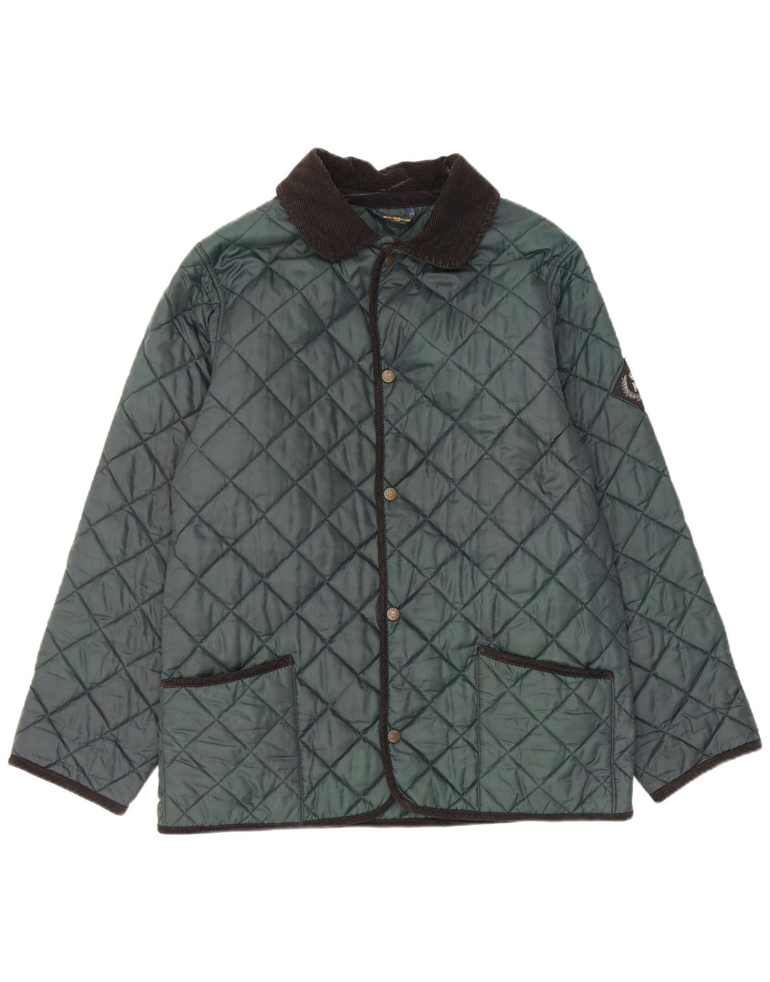 Henri Lloyd Chaqueta acolchada para hombre UK 36 Small Green Nylon