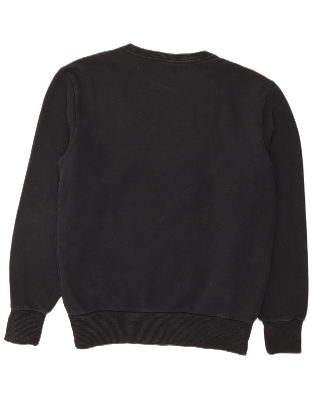 ELLESSE Hombre Sudadera Jumper Medium Negro Algodón