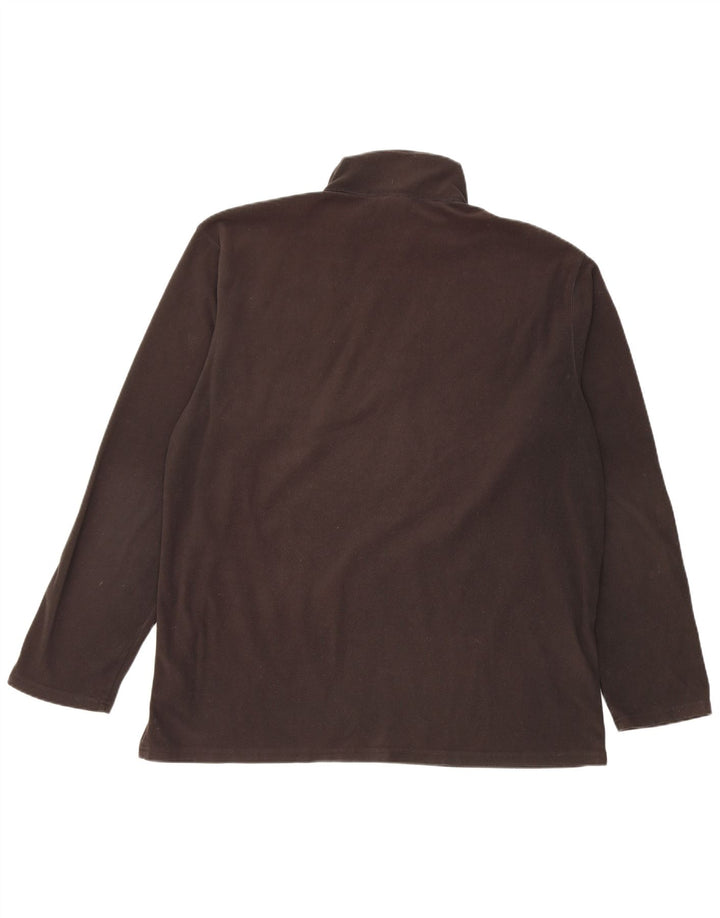 The North Face Jersey De Forro Polar Con Cremallera Y Cuello Para Hombre XL Poliéster Negro