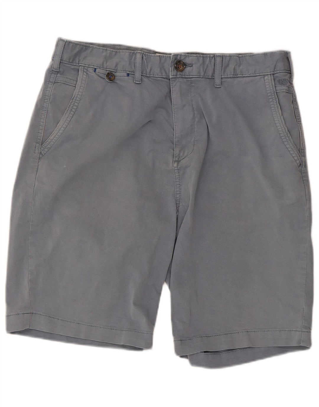 Pantalones cortos chinos para hombre White Stuff W34 Algodón gris grande