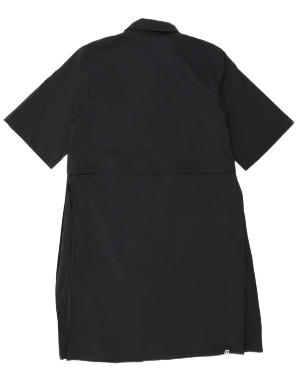 Berghaus Vestido camisero de manga corta para mujer UK 8 Small Azul marino