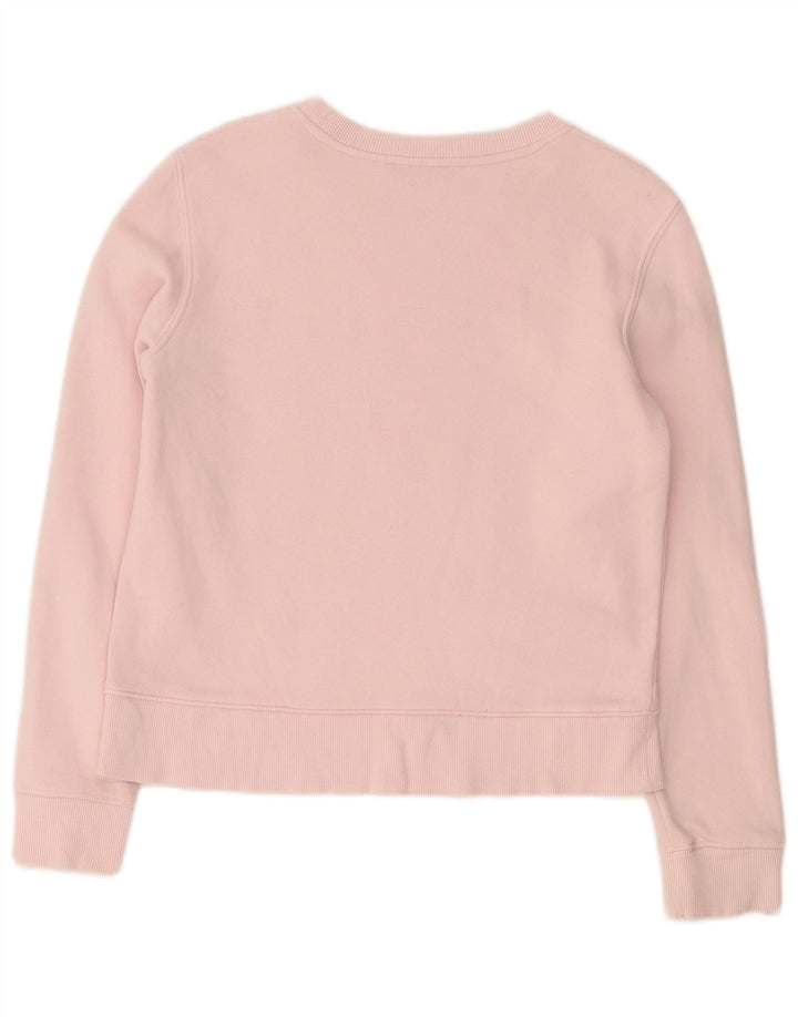 Zara Mujer Sudadera Jumper UK 10 Small Rosa