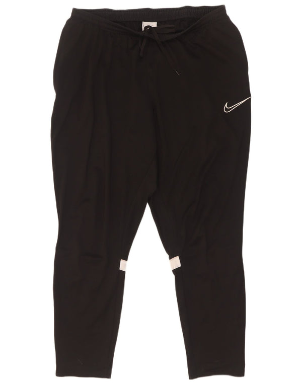 Nike Dri Fit - Pantalón de chándal para hombre, talla 2XL, color negro, poliéster