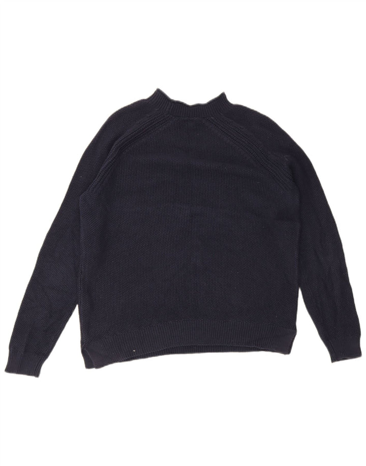 Crew Clothing - Jersey con cuello alto para mujer, talla 40, talla M, color azul marino