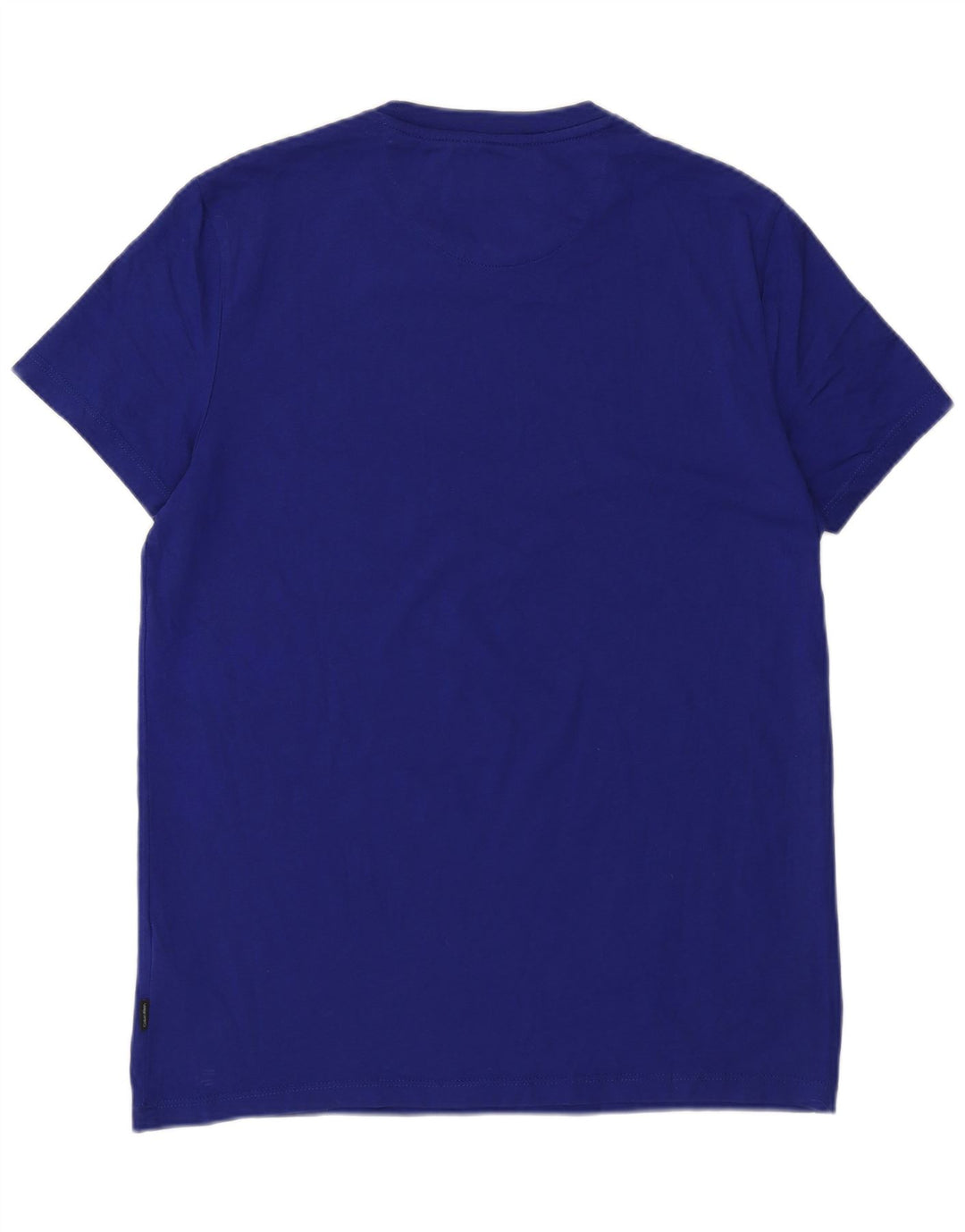 Calvin Klein - Camiseta para hombre, talla pequeña, algodón azul