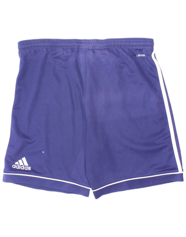 Adidas Chicos Climalite Sport Shorts 13-14 Años Azul Poliéster