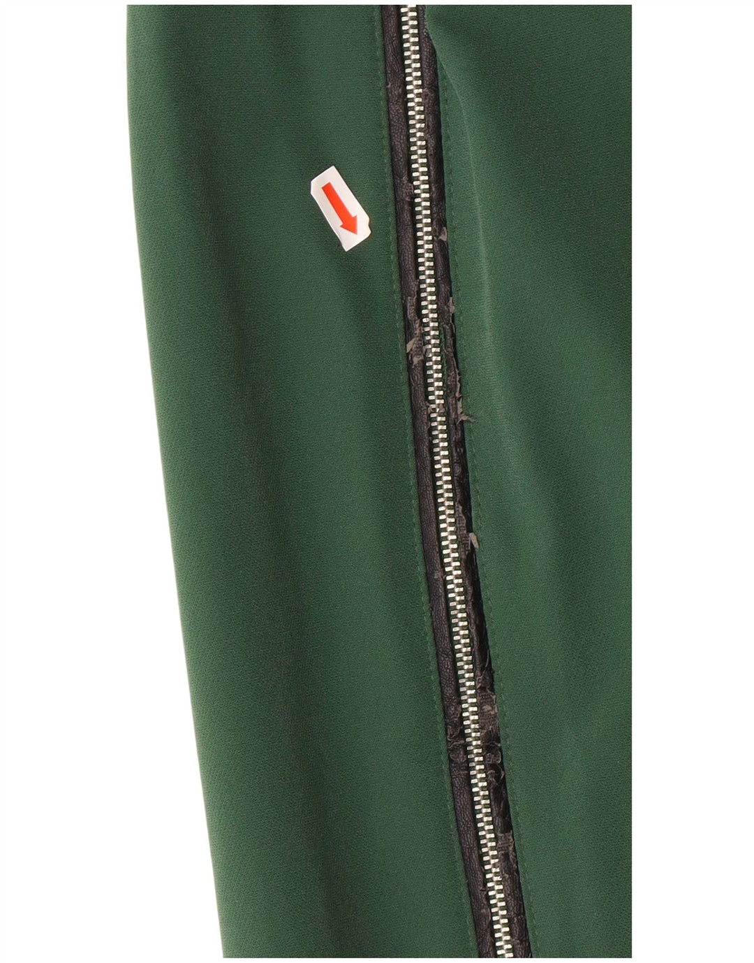 ZARA Mujer Falda Lápiz XS W24 Nylon Verde