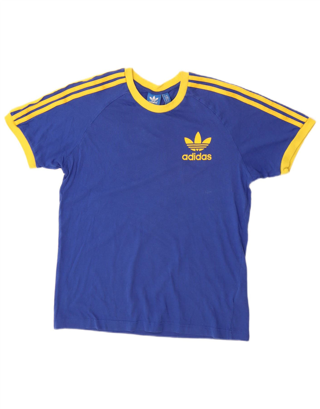 ADIDAS Camiseta Hombre Top Medium Azul Marino Algodón