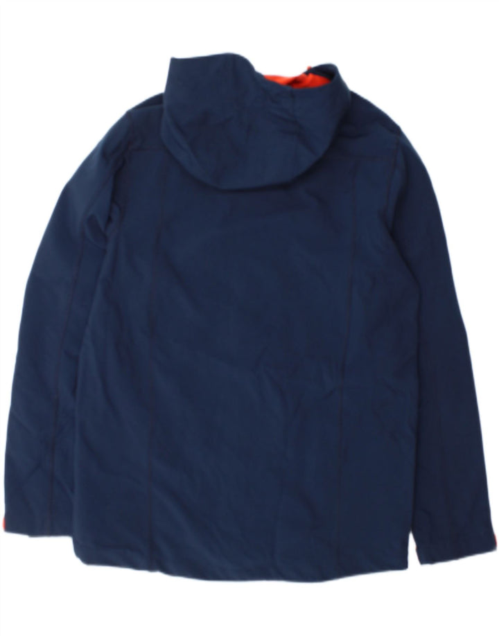 Chaqueta cortavientos con capucha para hombre Mountain Warehouse UK 38 Medium Azul marino