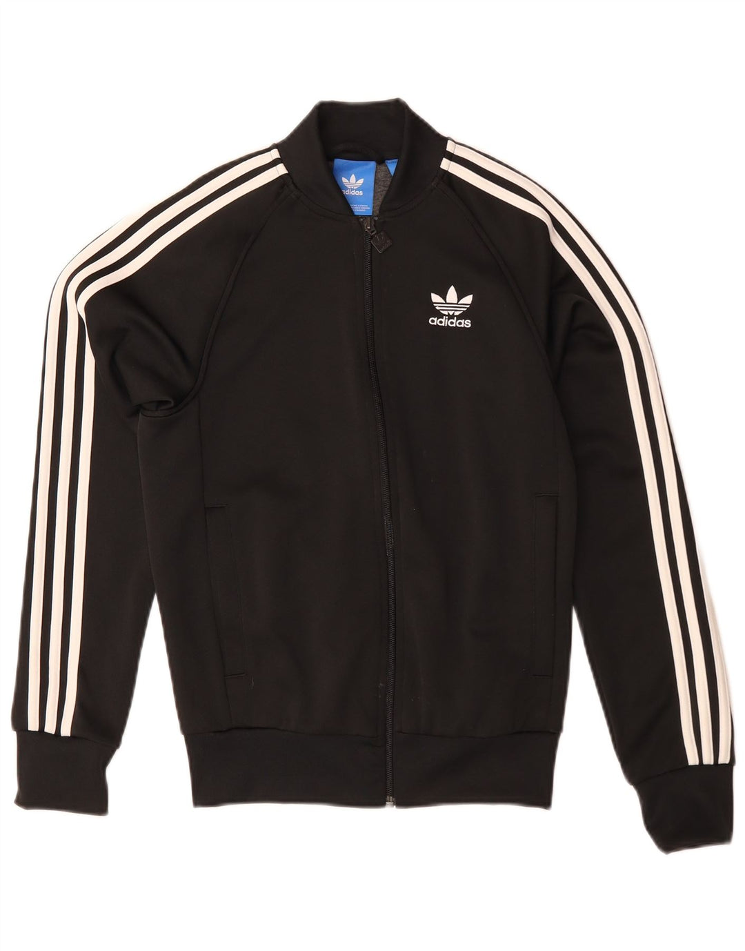 Adidas Hombre Chándal Top Chaqueta XS Negro Poliéster