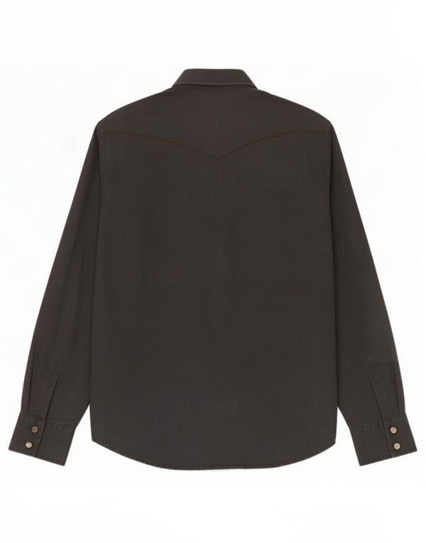 Camisa Replay Hombre XL Algodón Negro