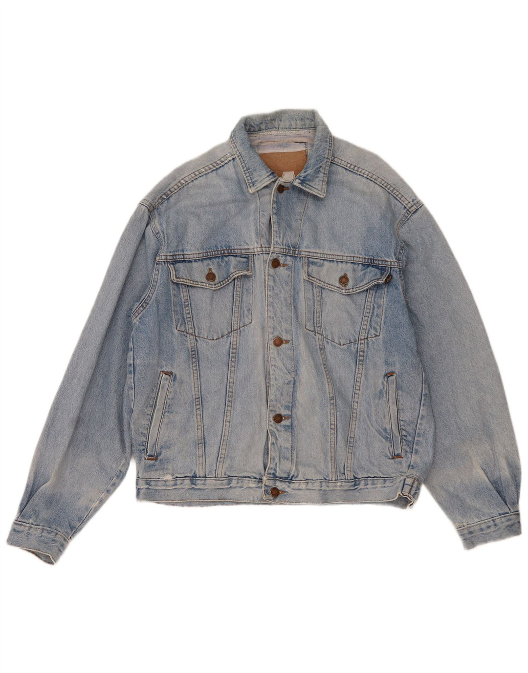Wampum Chaqueta vaquera para hombre UK 38 Azul medio