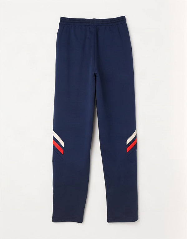 Diadora Pantalón de chándal para hombre ES 42 Large Azul marino Colorblock Poliéster