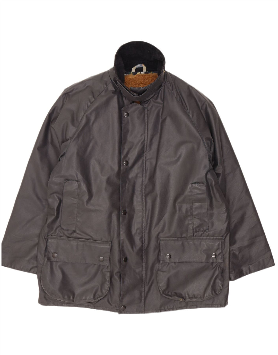 Parka De Corte Regular Con Capucha Para Hombre Starring Gris Medio