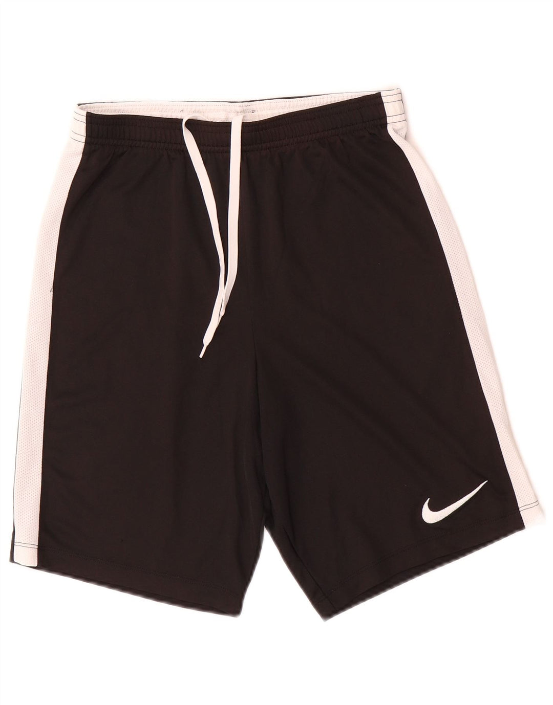 Nike - Pantalones cortos deportivos Dri Fit para hombre, poliéster color block, color negro, pequeño
