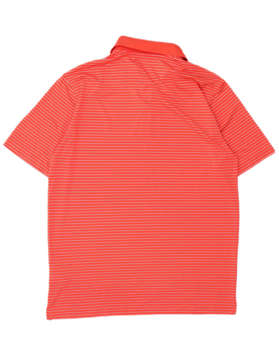 Polo Nike Dri Fit para hombre Poliéster a rayas rojas medianas