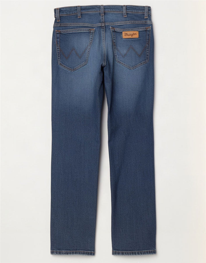Vaqueros Wrangler Texas Slim para hombre W32 L32 Algodón azul