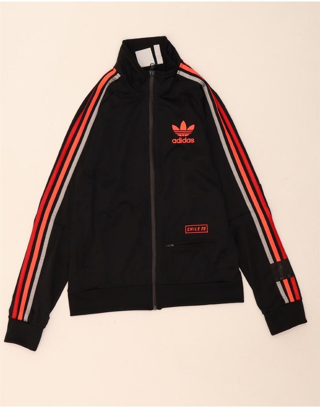 ADIDAS Chaqueta de chándal para hombre XS Negro Poliéster